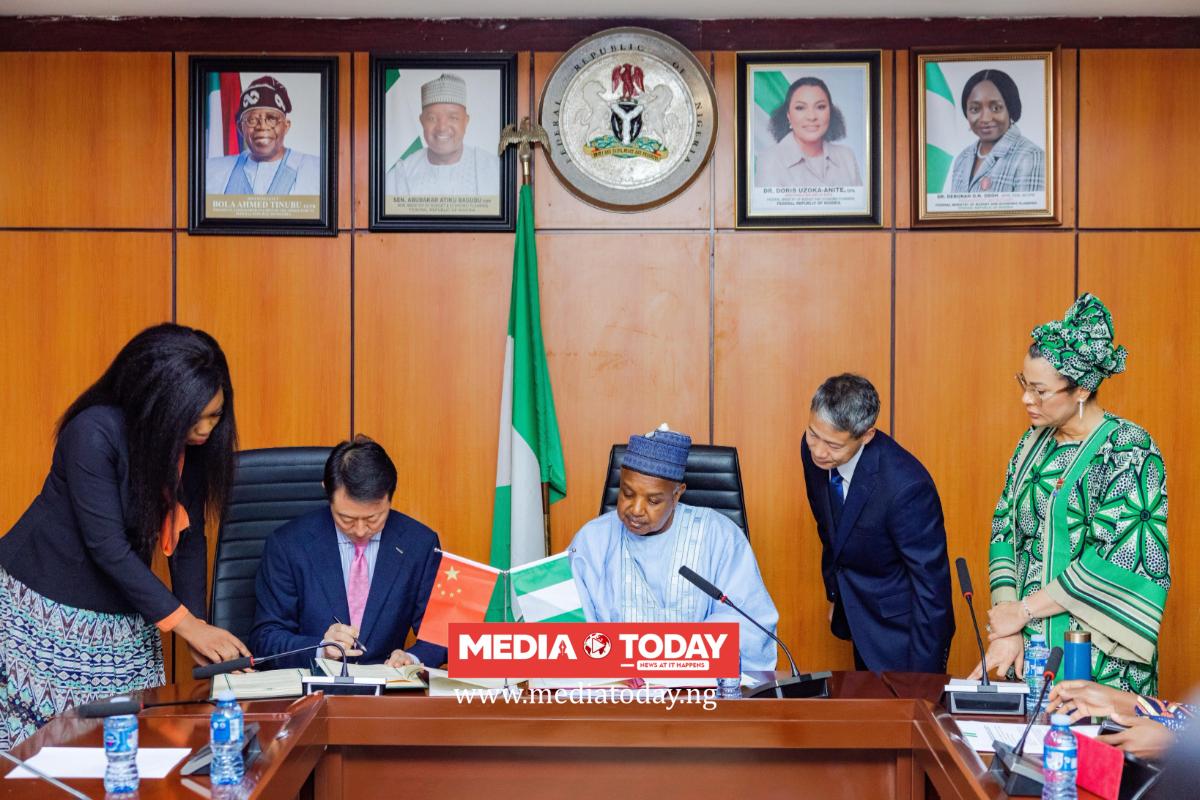 Nigeria, China Sign $30m Grant Deal For Grassroots Development