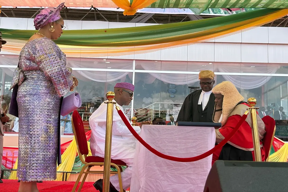 Oyebanji Breaks 30-Year Jinx, Sworn In For Historic Second Term As Ekiti Governor
