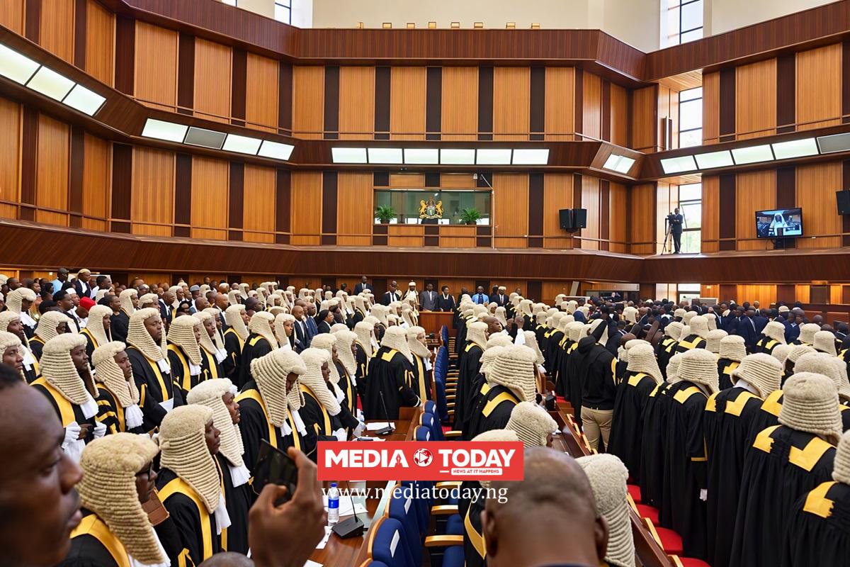 CJN Swears In 68 New SANs, Warns Against Breach of Professional Conduct Rules