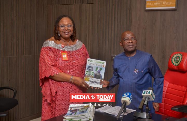 Otti Reaffirms Inclusive Policy, Promises Support For Federal Information Ministry In Abia