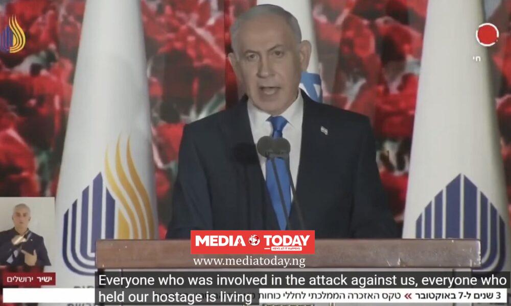 N‍etan‌yahu⁠ Vows ‘No Hamas Rule’⁠ in G‍aza, Warns Those Behind Octobe‍r 7 Att‌ack Are ‘Liv‍i‍n⁠g on Borrowed Time’