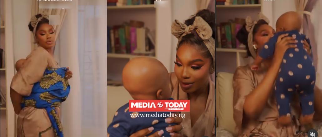 “I Had To Pause Everything”- Sharon Ooja Shares Heartwarming Moment With Son