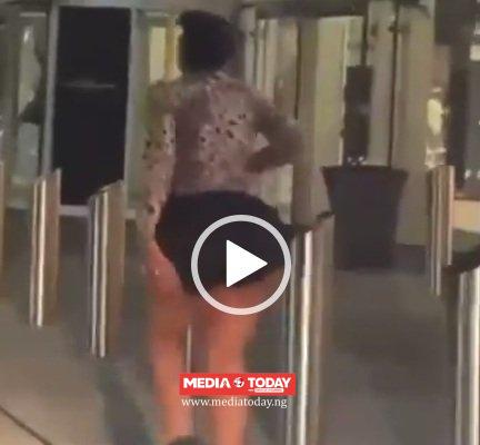 Video Of Sandra Benede Hurrying While Holding Her Backside In Public Sparks Hilarious Reactions [VIDEO]