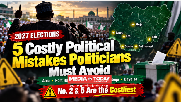 2027 Elections: 5 Costly Political Mistakes Politicians Must Avoid in Abia, Kaduna, Akwa Ibom , Rivers, Edo, Lagos, Bayelsa and the Federal Capital | No 2 & 5 Very Costly