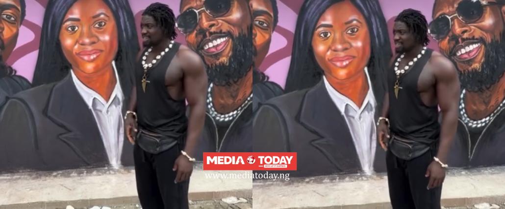 “Money Well Spent” - VDM Reveals ₦50m Mural For Burna Boy, Children Ahead Of School Commissioning